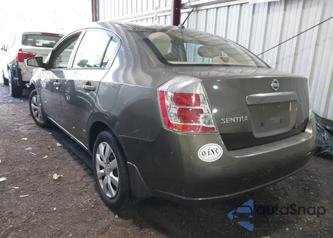 2008 Nissan Sentra 2.0S из США, поврежденный, VIN 3N1AB61E78L682131